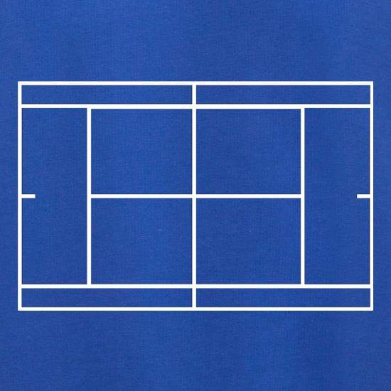 Tennis Court t shirt